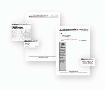 Q&W Associates, Inc. Poland - graficzna identyfikacja firmy