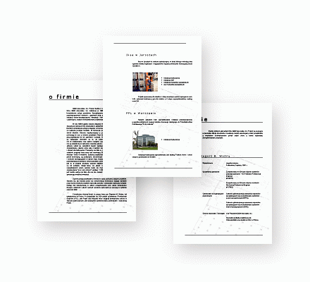 Q&W Associates, Inc. Poland - broszura